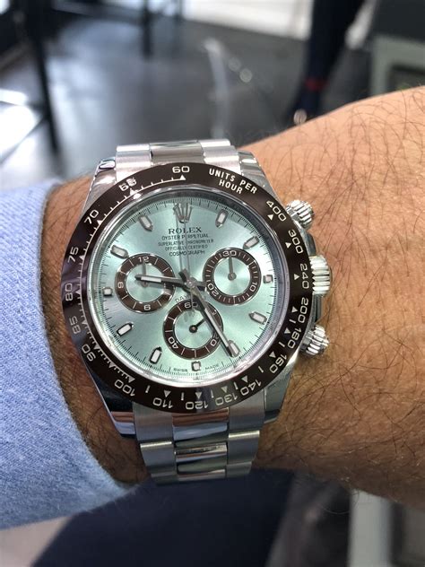 rolex daytona blu video prezzo|rolex ice blue dial.